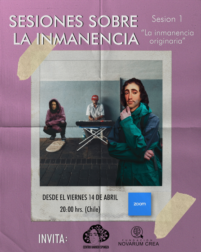 afiche portrait sesionessobrelainmanencia